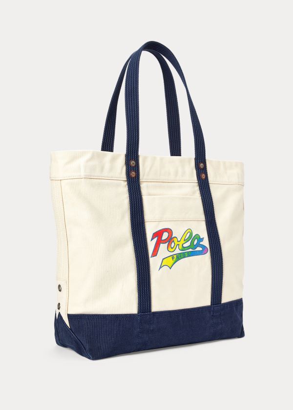 Polo Ralph Lauren Pride Tote Bag Dame Danmark (QRWPA7620)